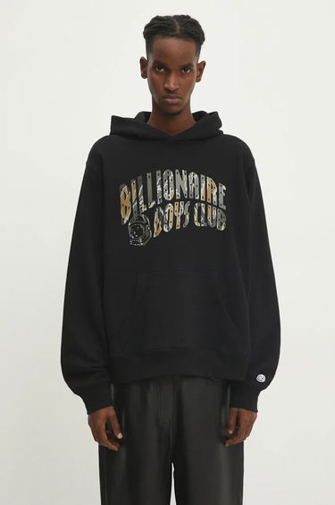 Huppari BILLIONAIRE BOYS CLUB Camo Arch Logo Hoodie Musta | B24336, 0