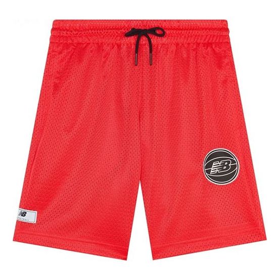 Shortsit New Balance Essential Basketball Shorts Punainen | MS13580-ENR