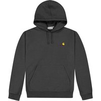Huppari Carhartt WIP Hooded American Script Sweat Musta | I028279-blk, 0