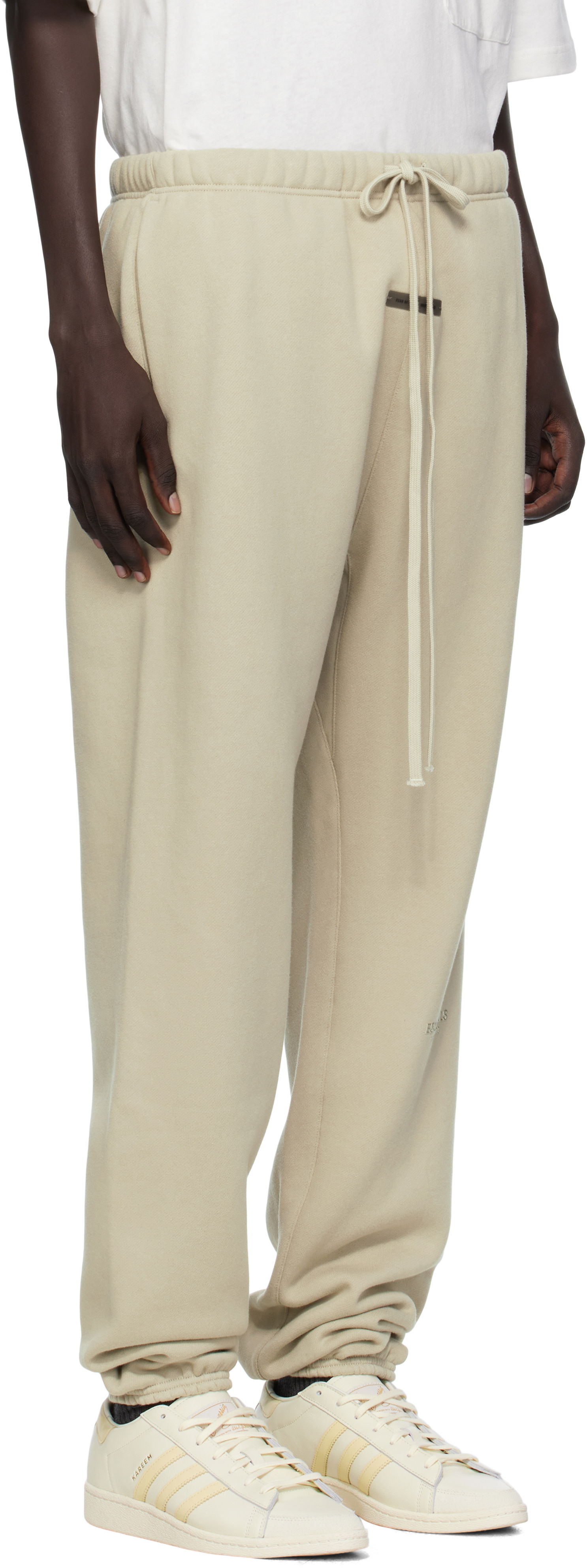 Verryttelyhousut Fear of God Fear of God ESSENTIALS Vintage Fleece Sweatpants Beige | 130SP258046F, 1