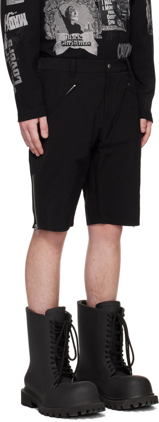 Shortsit We11done We11done Biker Shorts Musta | WD-PT1-23-072-M-BK, 1