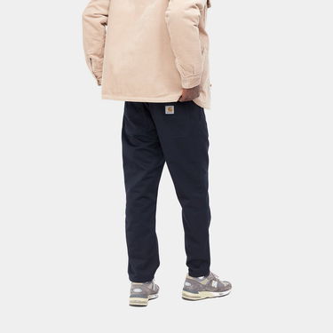 Housut Carhartt WIP Abbott Pant "Dark Navy rinsed" Tummansininen | I025813_1C_02, 4