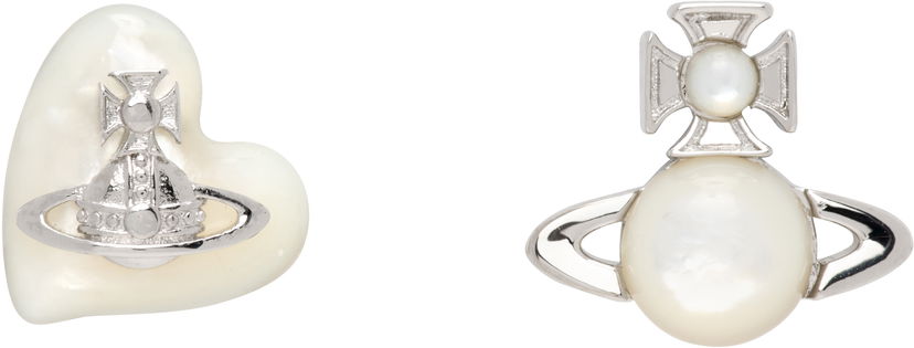 Korvakorut Vivienne Westwood Silver Thomasina Earrings Metallinen | 62010343-02P122-IM