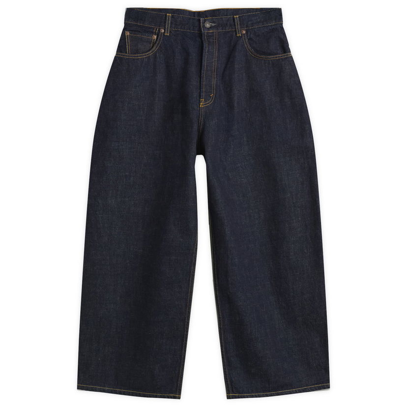 Jeans Studio Nicholson Studio Nicholson x Beams Plus Holly Wide-Leg Denim Jean Tummansininen | BPSN2101-78