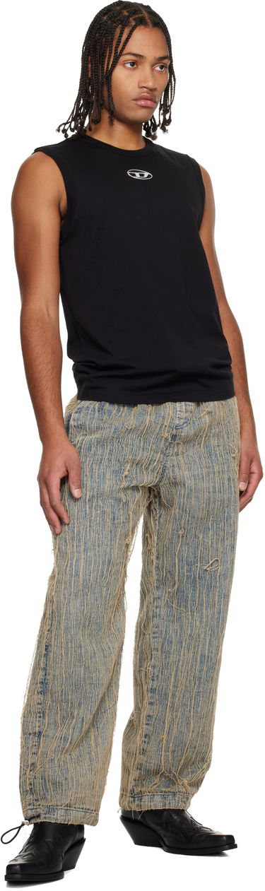 Jeans Diesel Relaxed D-Martial Frayed Drawstring Jeans Monivärinen | A19277-0CMBZ-01, 3