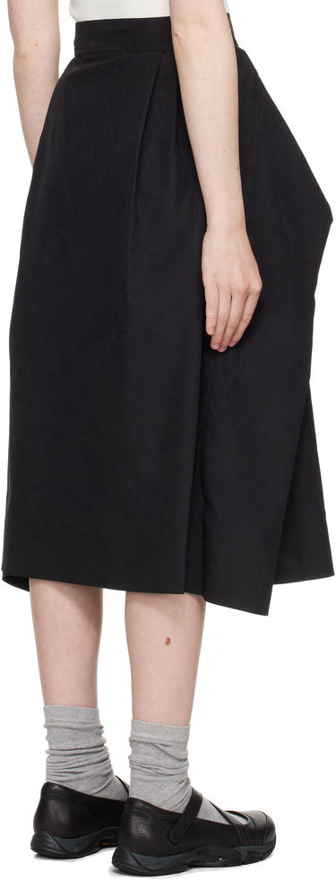 Hame YMC YMC George Midi Wrap Skirt Musta | Q3YAA, 2
