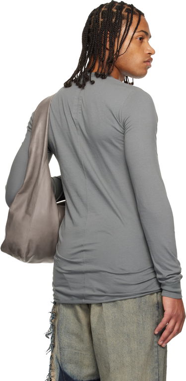 T-paita Rick Owens Concordians Basic LS T-shirt Harmaa | RU02E1252 JA, 2