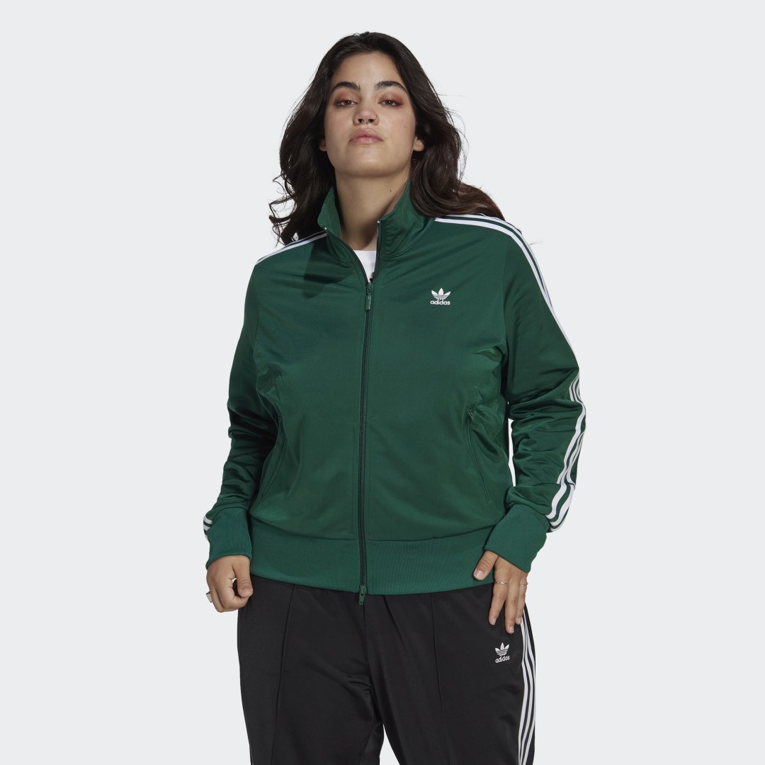 Takki adidas Originals Adicolor Classics Firebird (plus size) Vihreä | HY8305, 0