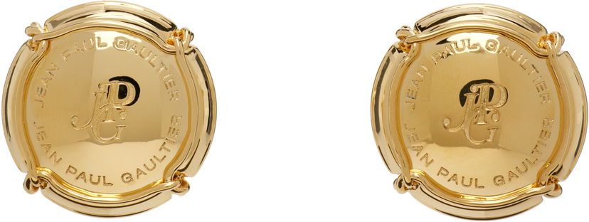 Korvakorut Jean Paul Gaultier Jean Paul Gaultier 'The Champagne' Gold-Tone Earrings Keltainen | 25/03-W-JW007-X053-92