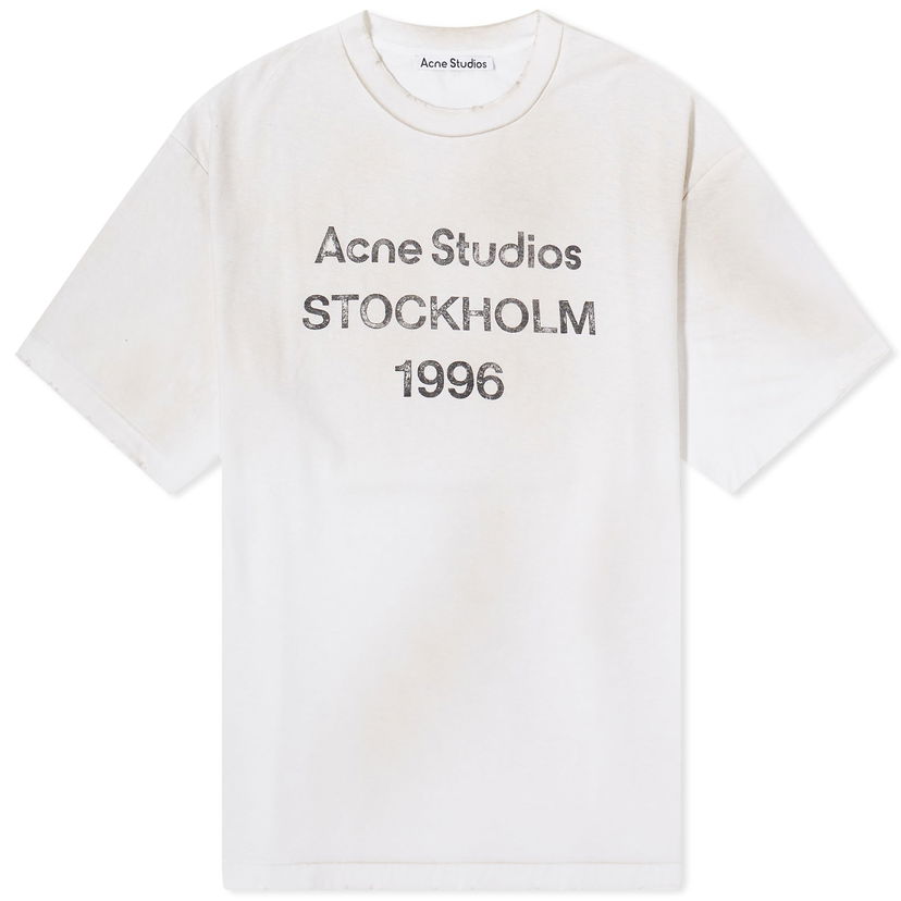 T-paita Acne Studios 1996 T-Shirt Valkoinen | CL0196-DC6