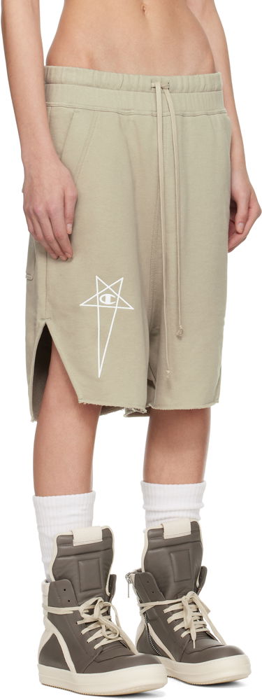 Shortsit Rick Owens Rick Owens Champion Edition Beveled Pods Shorts Vihreä | CW01E1688 CHFE, 1
