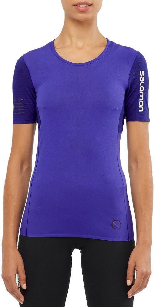 T-paita Salomon S/LAB NSO T-Shirt Violetti | lc1511300