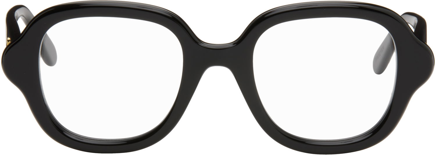 Aurinkolasit Loewe Oversized Rounded Frame Glasses Musta | LW50075I50001 192337164804, 0
