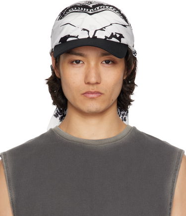 Korkki We11done We11done Bandana Scarf Cap Musta | WD-AH1-25-435-U-WH, 0
