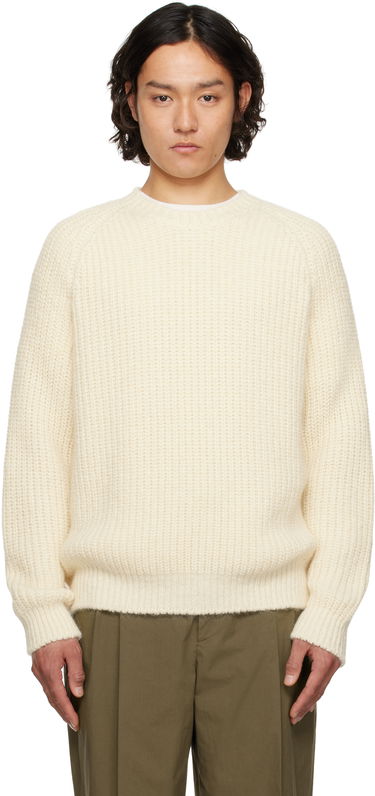 Villapaita The Row The Row Adonis Knit Sweater Valkoinen | 845-Y900, 0