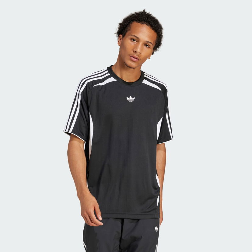 T-paita adidas Performance Teamgeist Black T-Shirt Musta | JC6229