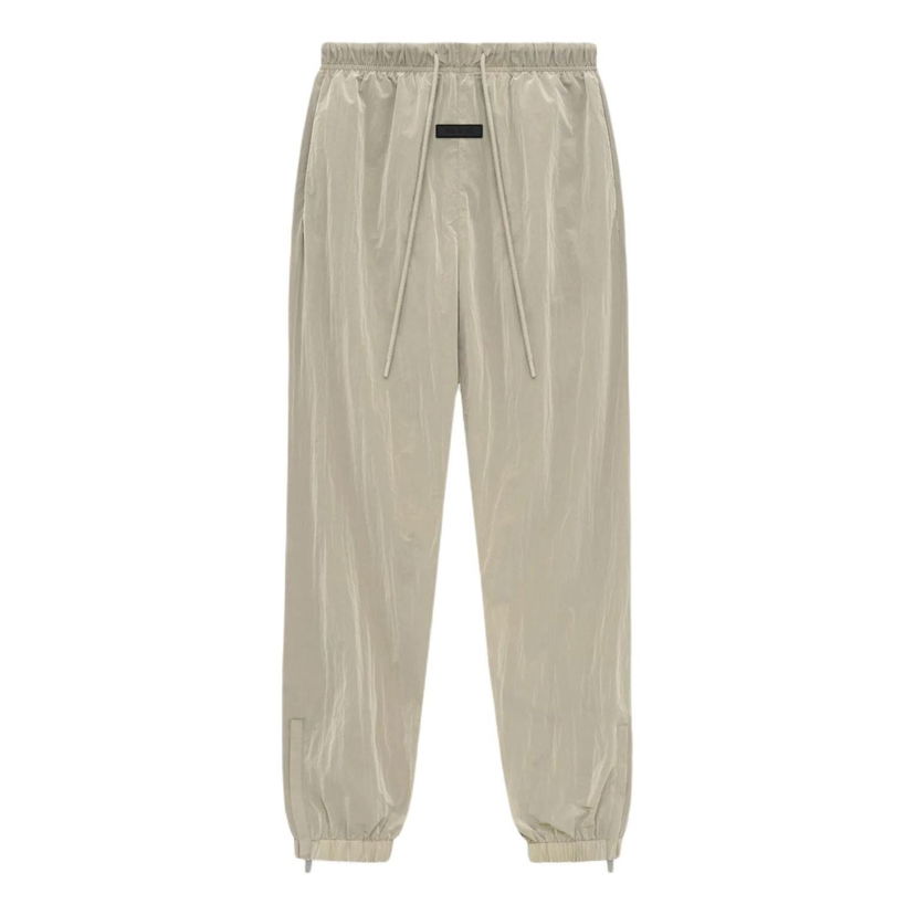 Verryttelyhousut Fear of God Fear of God Essentials Crinkle Nylon Track Pants Beige | 130SP244241F