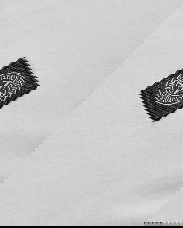 T-paita Stone Island Garment Dyed Logo Tee Valkoinen | K2S15-2100027-S0013 V0001, 4