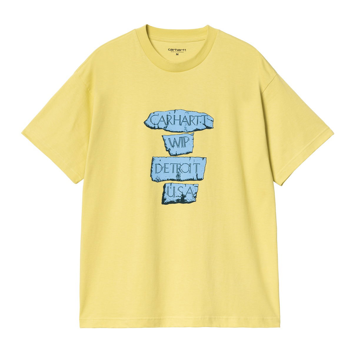 T-paita Carhartt WIP Carhartt WIP Masterpiece Short Sleeve T-Shirt Keltainen | I035196_18, 0