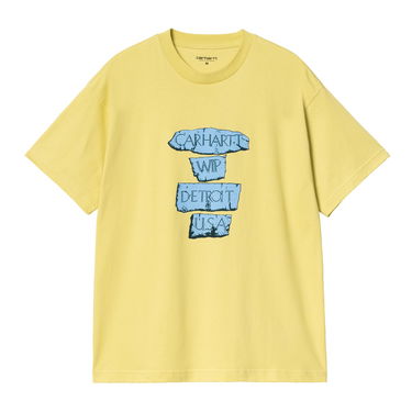 T-paita Carhartt WIP Carhartt WIP Masterpiece Short Sleeve T-Shirt Keltainen | I035196_18, 0
