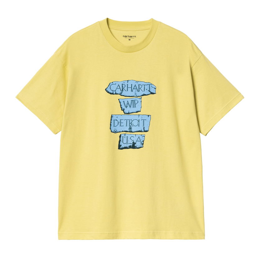 T-paita Carhartt WIP Carhartt WIP Masterpiece Short Sleeve T-Shirt Keltainen | I035196_18