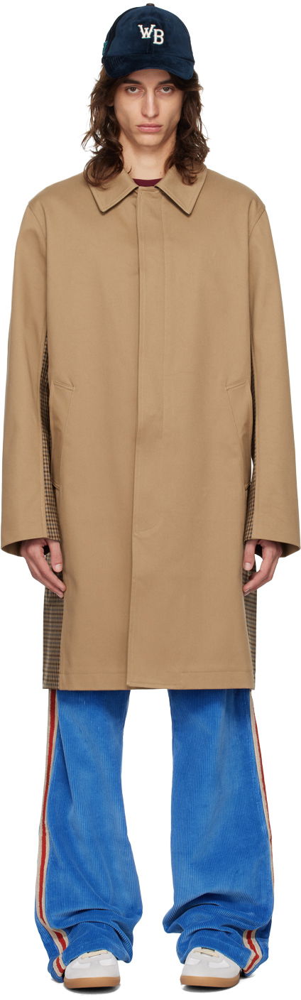 Takit Wales Bonner Tan Tenor Coat Beige | UA24CO07-CO03-800