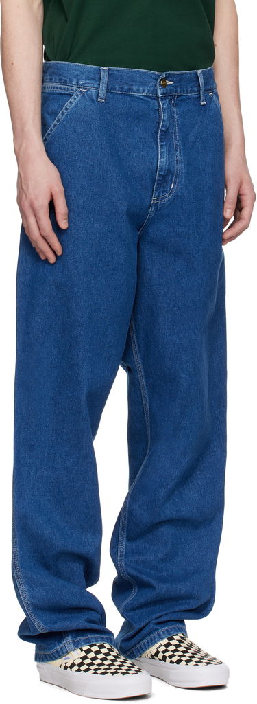 Cargo housut Carhartt WIP Carhartt WIP Single Knee Pant Sininen | I034864_99, 2