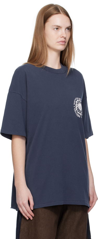 T-paita Ksubi Ksubi Stacks Boyfriend T-Shirt Tummansininen | WFA25TE017, 1