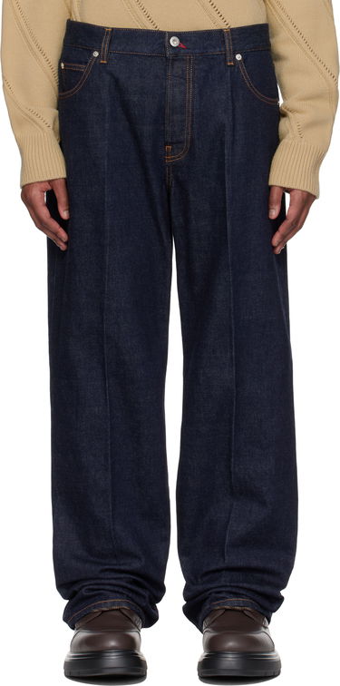 Jeans FERRAGAMO Ferragamo Straight-Leg Jeans Sininen | 780559, 0