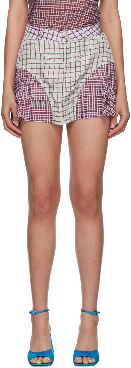 Hame Miaou Miaou Houndstooth Miniskirt Monivärinen | 4030TAFBRS