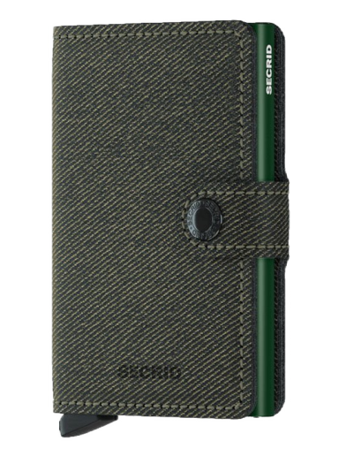 Lompakko Secrid Miniwallet "Twist Green" Vihreä | MTw-green