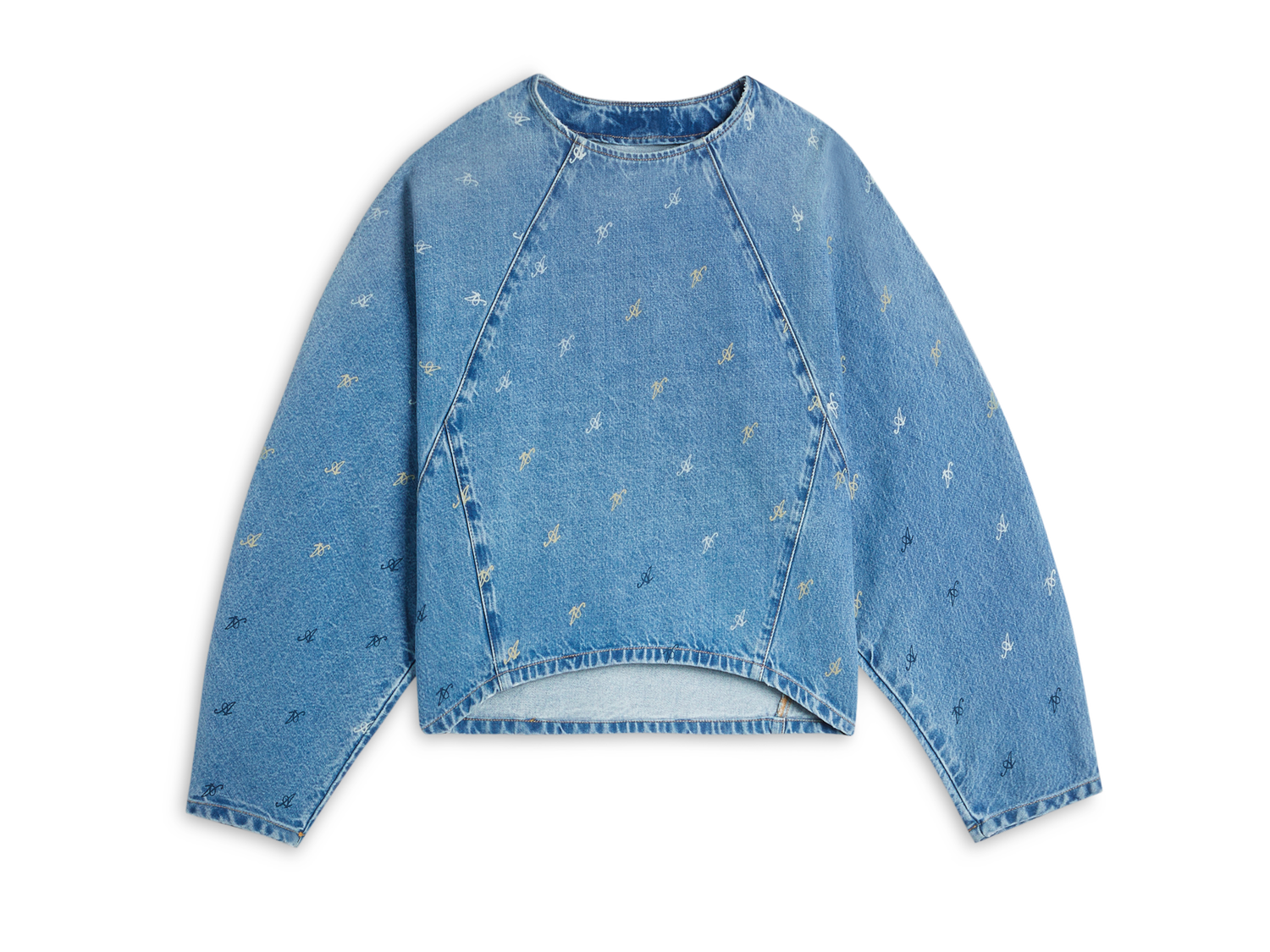 Huppari AXEL ARIGATO Daisy Script A Sweatshirt Sininen | A2162001, 1