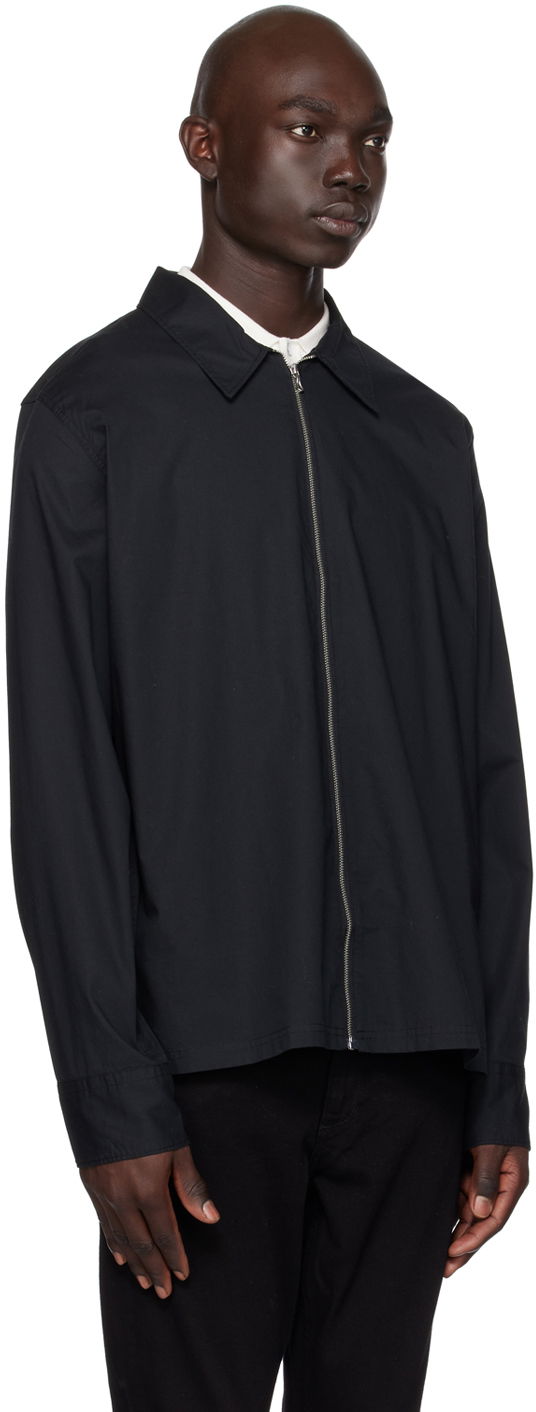 Takki rag & bone Dalton Zip-Up Jacket Musta | MBW23HA451PPML, 1