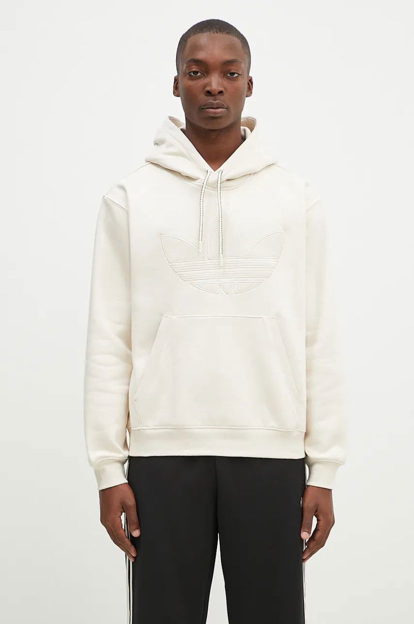 Huppari adidas Originals Hooded Sweat Beige | JN5969