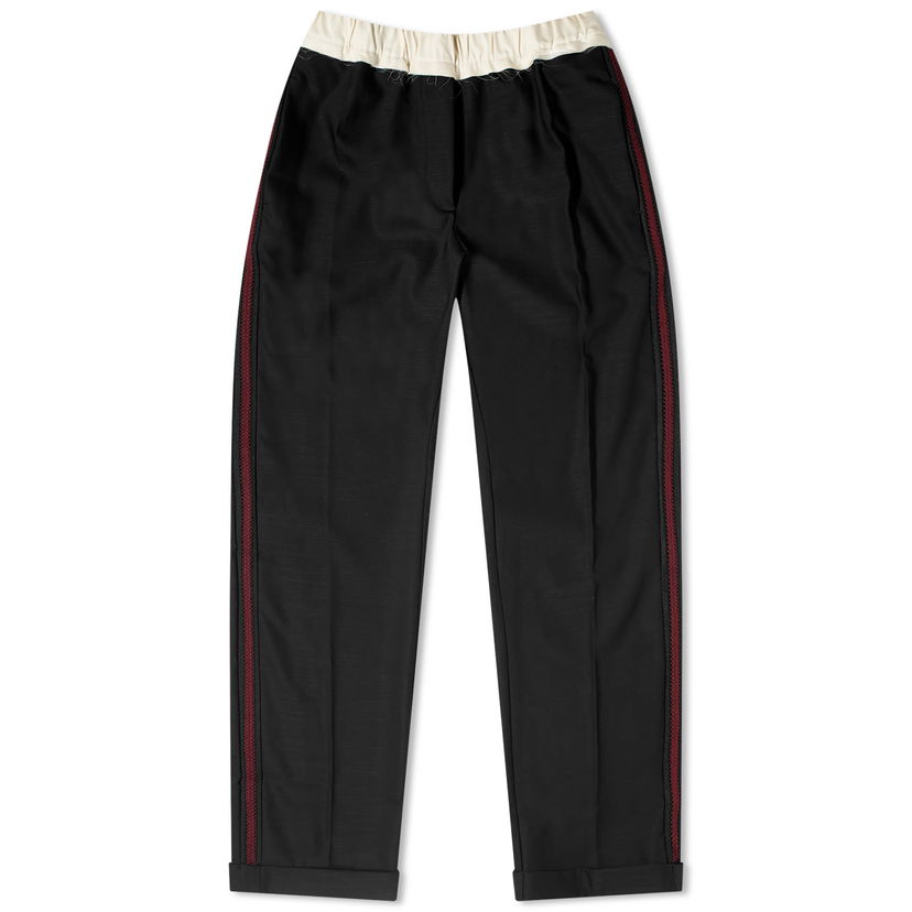 Housut Wales Bonner Seine Trousers Musta | WA23TR06-WO03-999