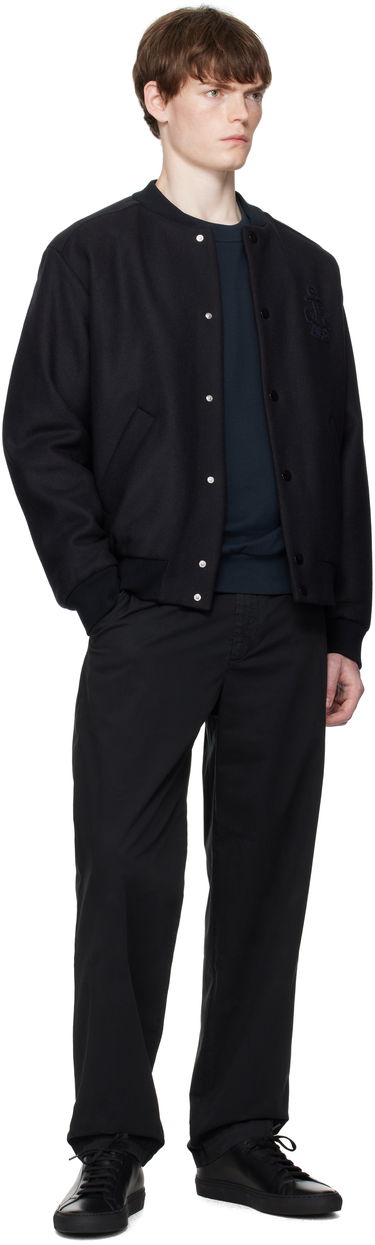 Bomber-takki A.P.C. A.P.C. Micka Wool Bomber Jacket Musta | WVBDE-M32010, 3