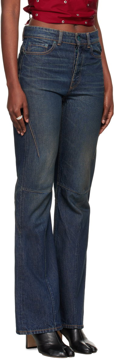 Jeans OUR LEGACY Moto Cut Flared Jeans Sininen | W4255MS, 1