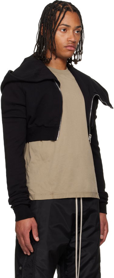 Huppari Rick Owens Concordians Micro Mountain Hoodie Musta | DU02E7284 FSL, 1