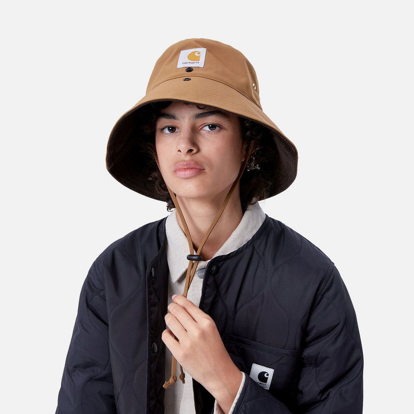 Hattu Carhartt WIP Carhartt WIP Clarton Bucket Hat Ruskea | I033784_6