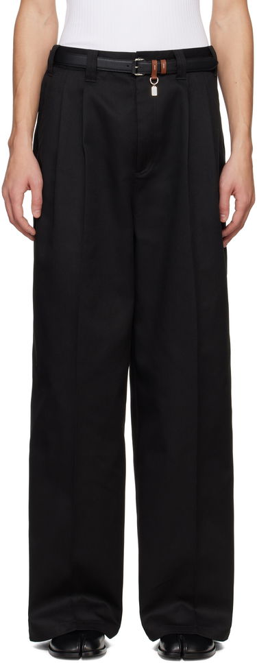 Housut Maison Margiela Maison Margiela Skater Chino Trousers Musta | S50KA0652 S54042, 0