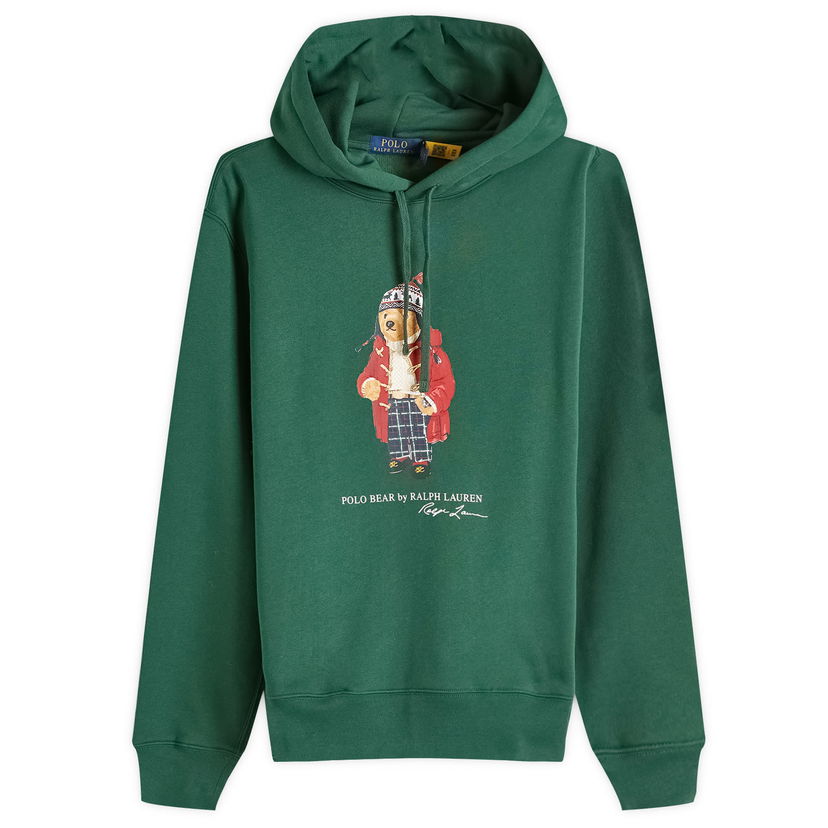 Huppari Polo by Ralph Lauren Hoodie Bear Vihreä | 710953719003
