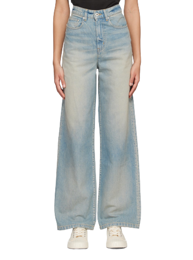 Jeans KENZO Paris Bleached Jeans Sininen | FD52DP2126B3