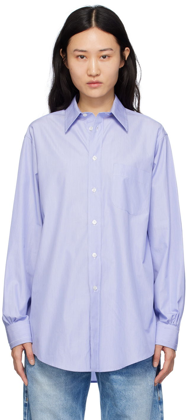 Paita Maison Margiela Oversized Shirt Sininen | SI0DL0001 S54942, 0