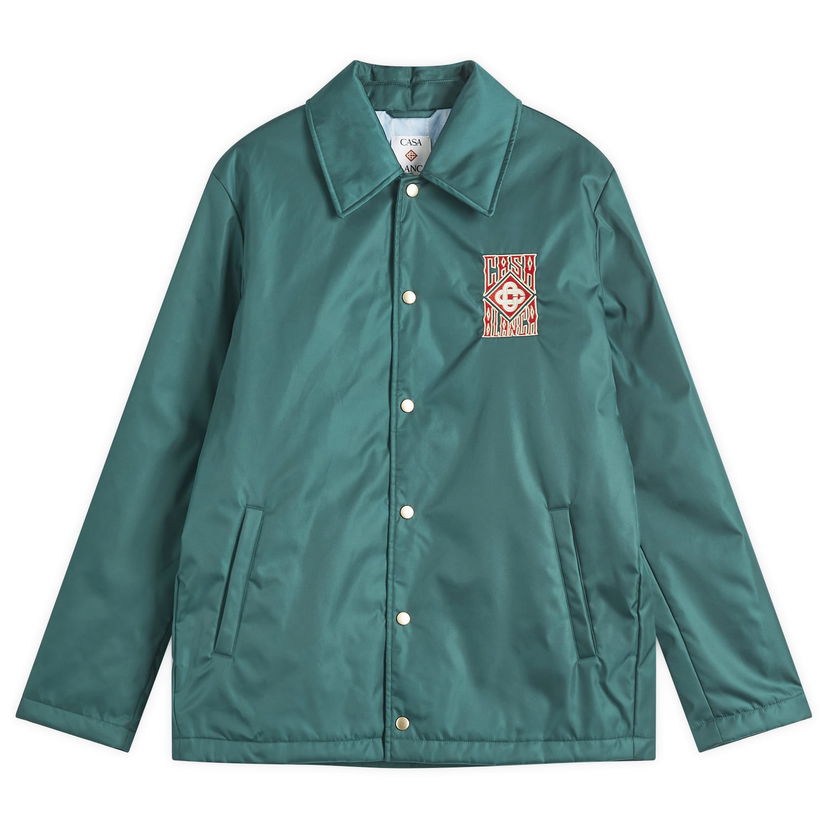 Tuulitakki Casablanca Casablanca Stadium Jacket Vihreä | MS25-OT-169-01