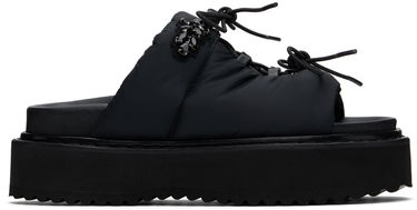 Asusteet Simone Rocha Simone Rocha Platform Ghillie Sandals Musta | SLD50B 0798, 0