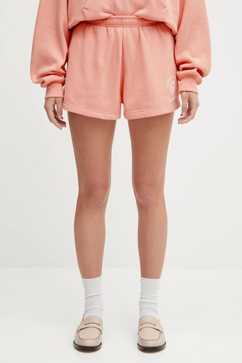 Shortsit Sporty & Rich Sporty & Rich California Emblem Soft Disco High Waist Shorts Vaaleanpunainen | SH052625218P141