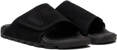 Asusteet BOSS Faux-Suede Slides Valkoinen | 50548704, 4