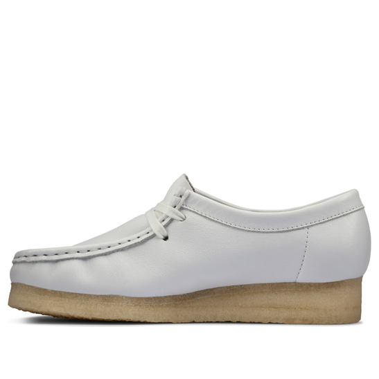 Tennarit ja kengät Clarks Wallabee Leather Boots Valkoinen | 26156624