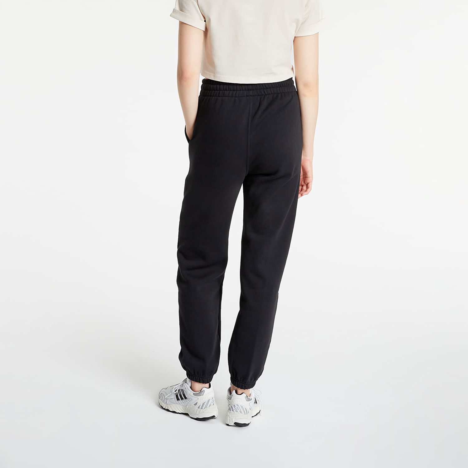 Verryttelyhousut adidas Performance Adicolor Essentials Fleece Pants Musta | H06629, 1