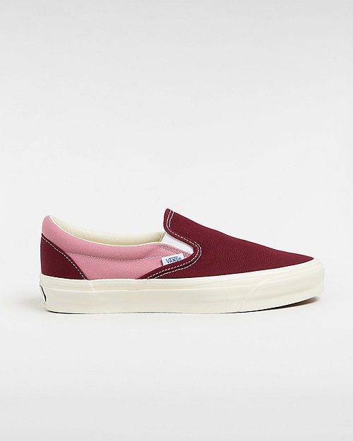 Tennarit ja kengät Vans Premium Slip-on 98 Shoes (maroon/pink) Unisex Pink, Size 2.5 Burgundia | VN000CSE5T2